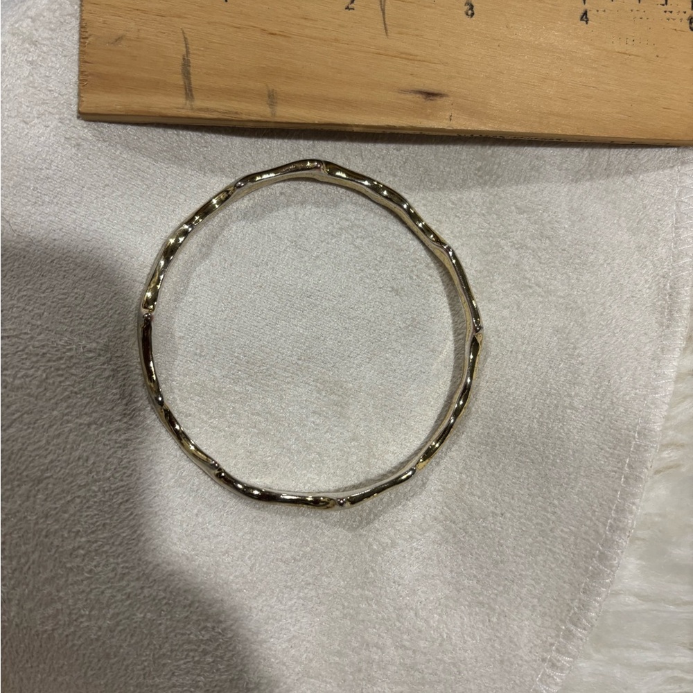 Kendra Scott bangle bracelet gold tone